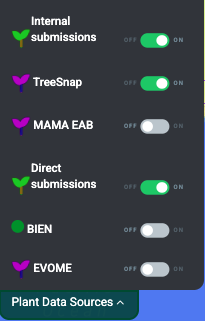 User interface of Cartograplant